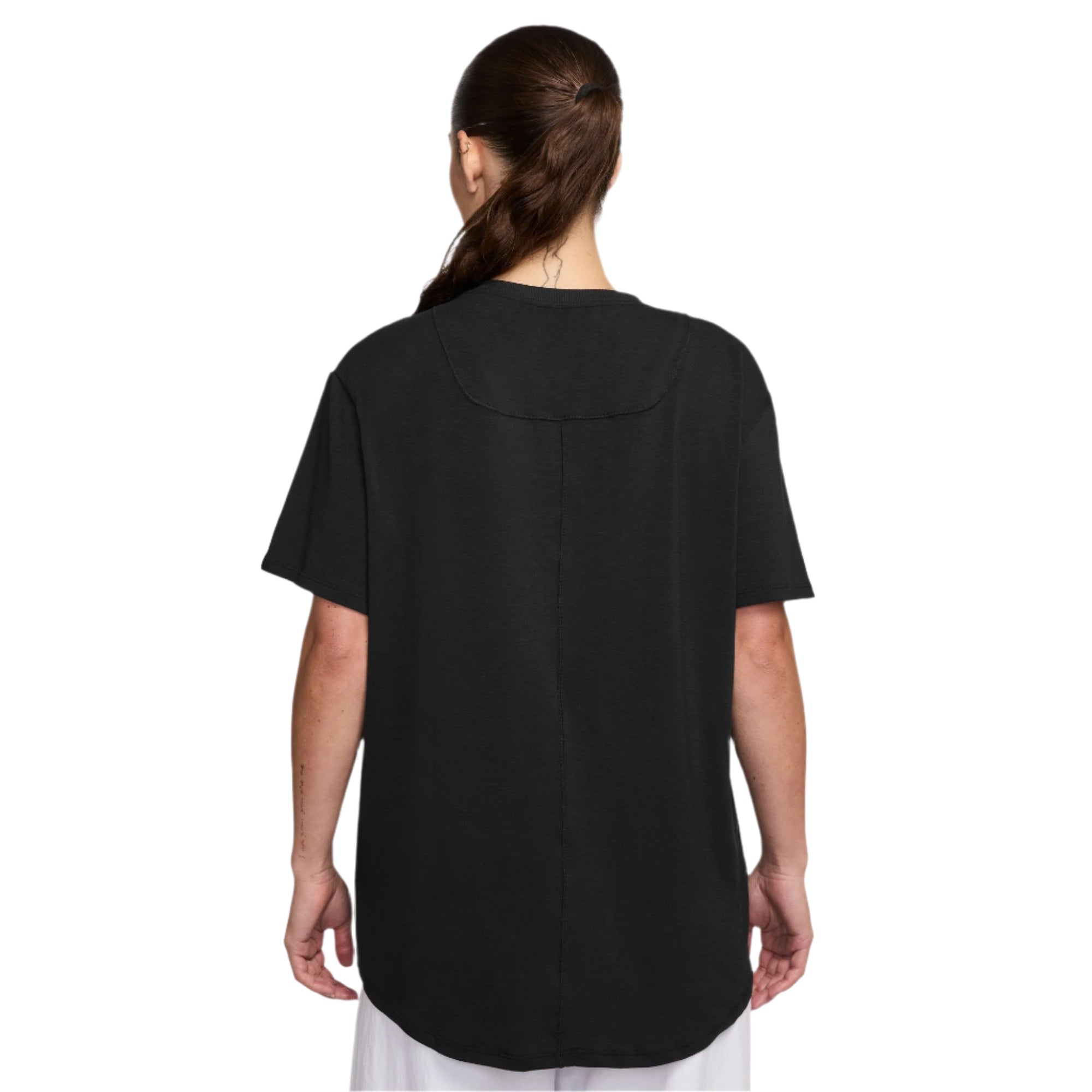 England Relaxed Curved Fit Nike One Dri-FIT Soccer Short-Sleeve Top