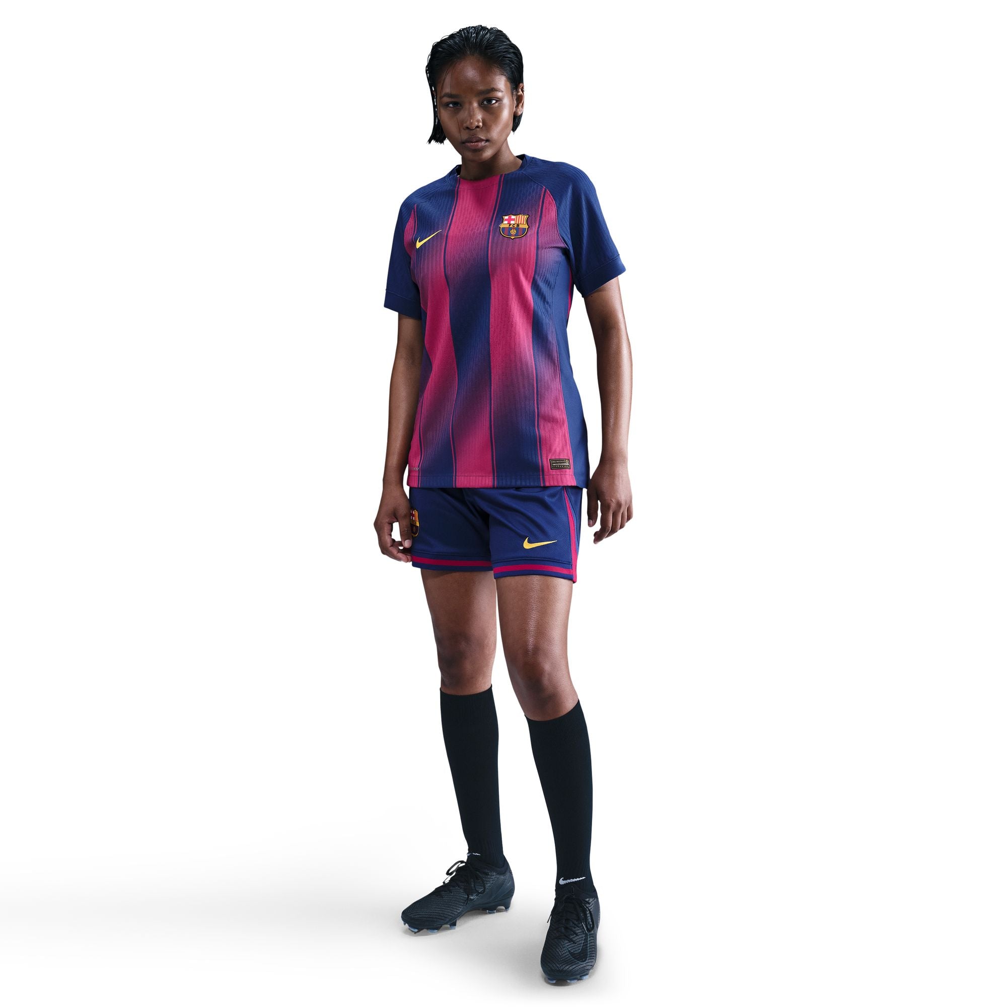 FC Barcelona 2025/26 Match Home Curved Soccer Jersey
