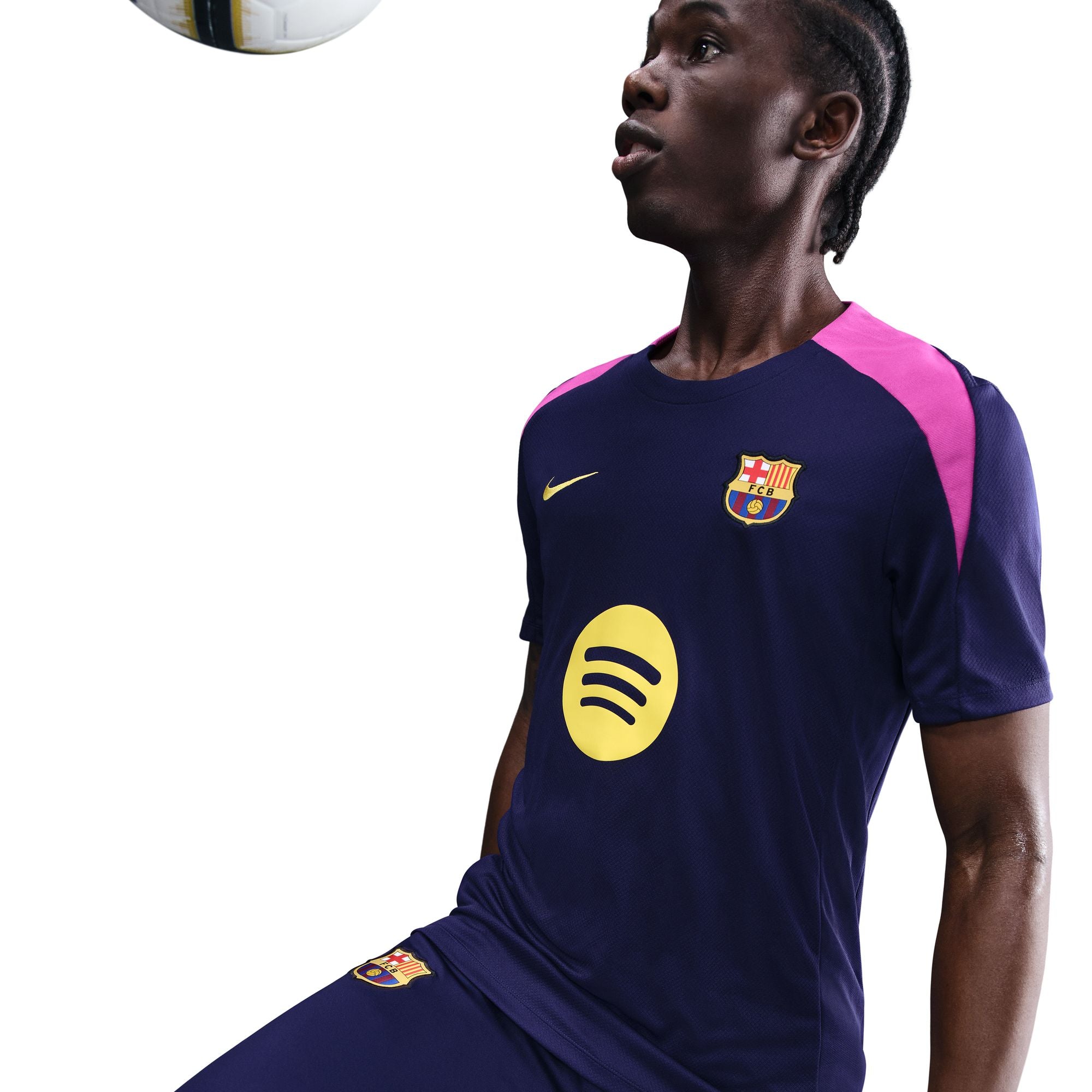 FC Barcelona Strike Straight Fit Short-Sleeve Top