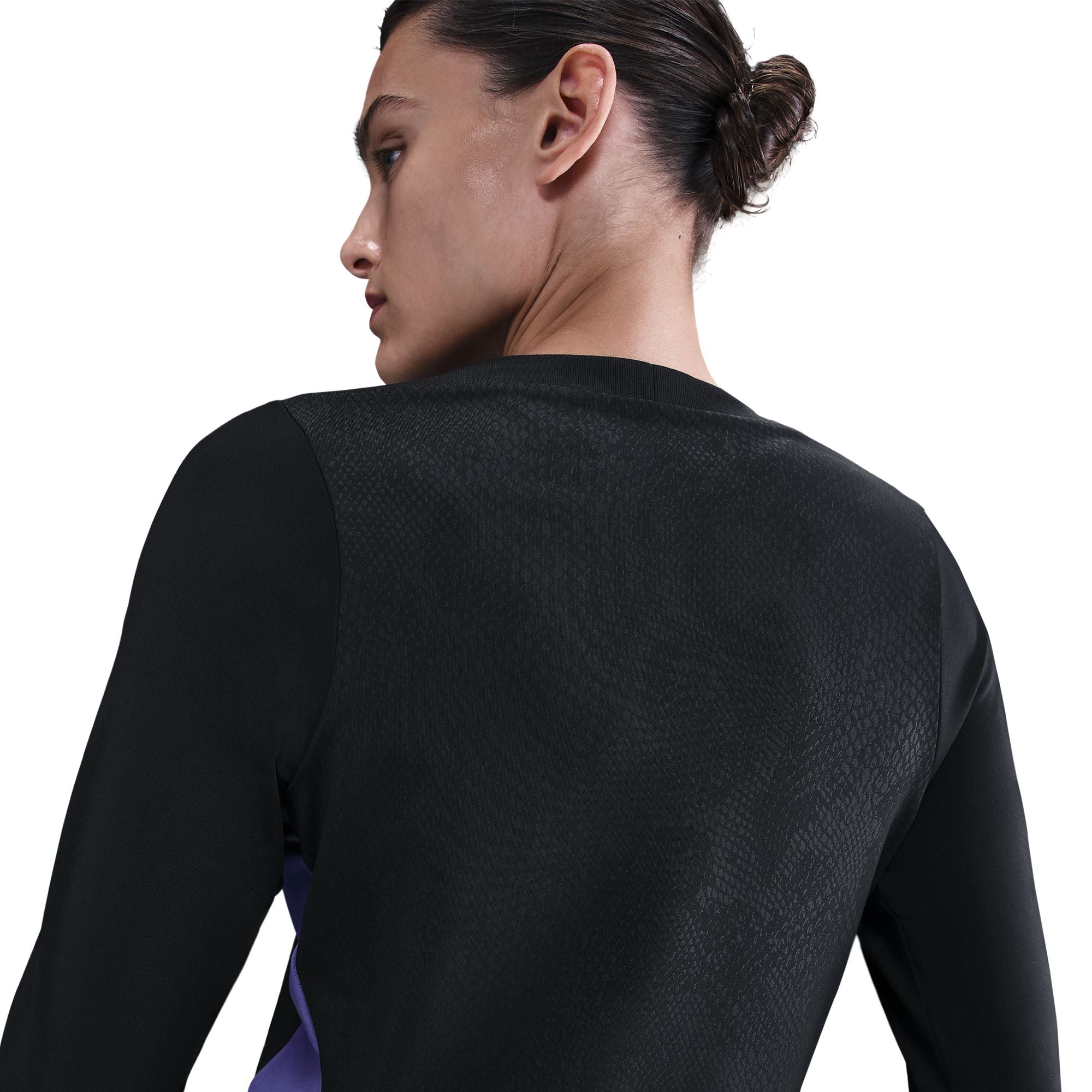 Kobe Bryant FC Barcelona Strike Away Curved Fit Kobe Dri-FIT Soccer Pre-Match Crew-Neck Top