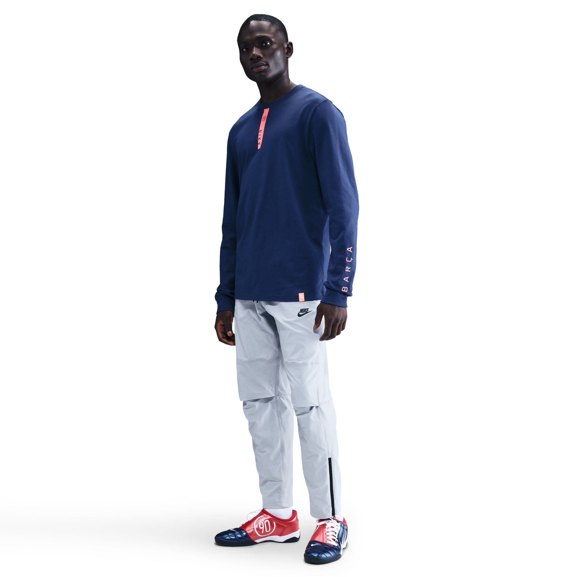 FC Barcelona Straight Fit Long-Sleeve T-Shirt