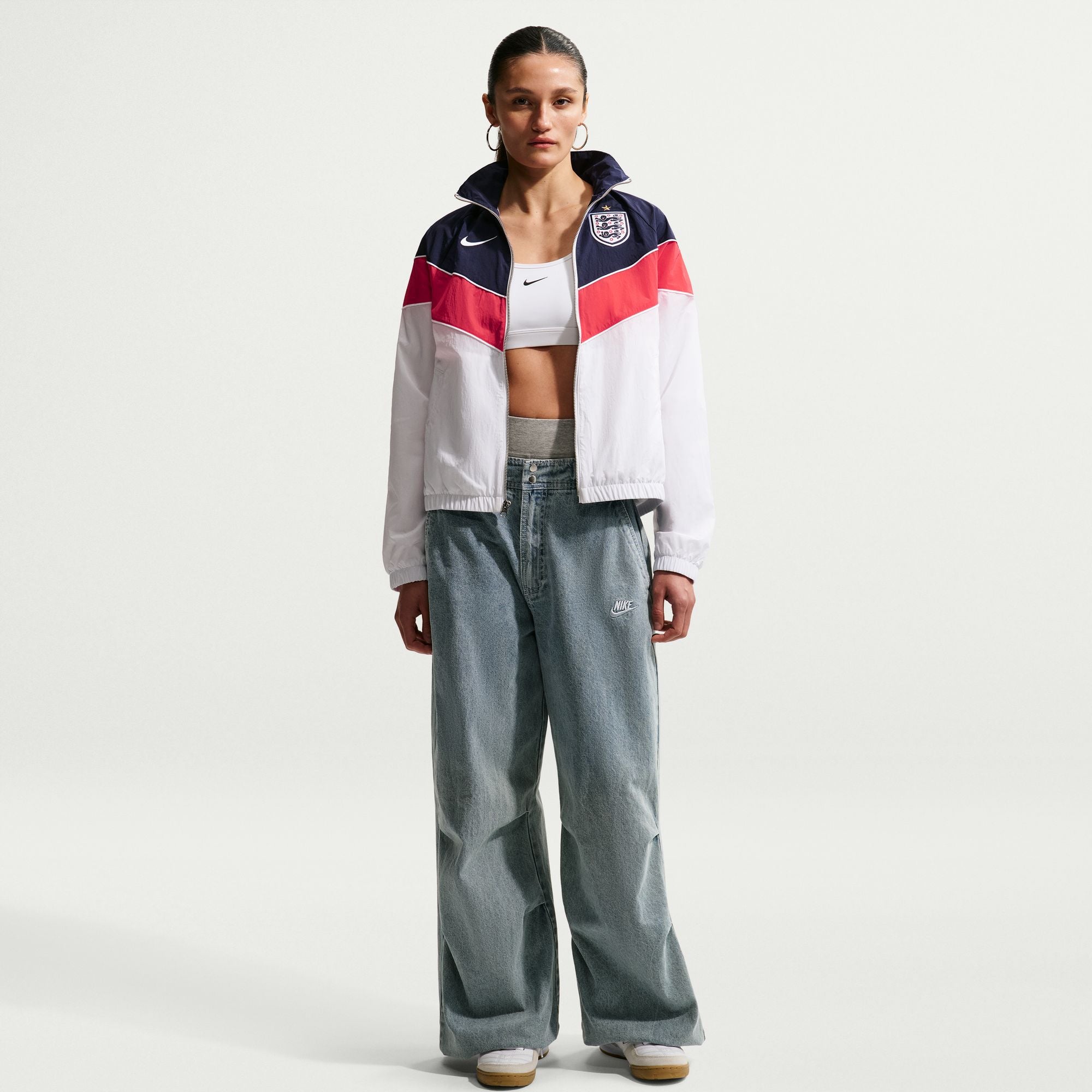 England Windrunner Curved Fit UV Woven Jacket