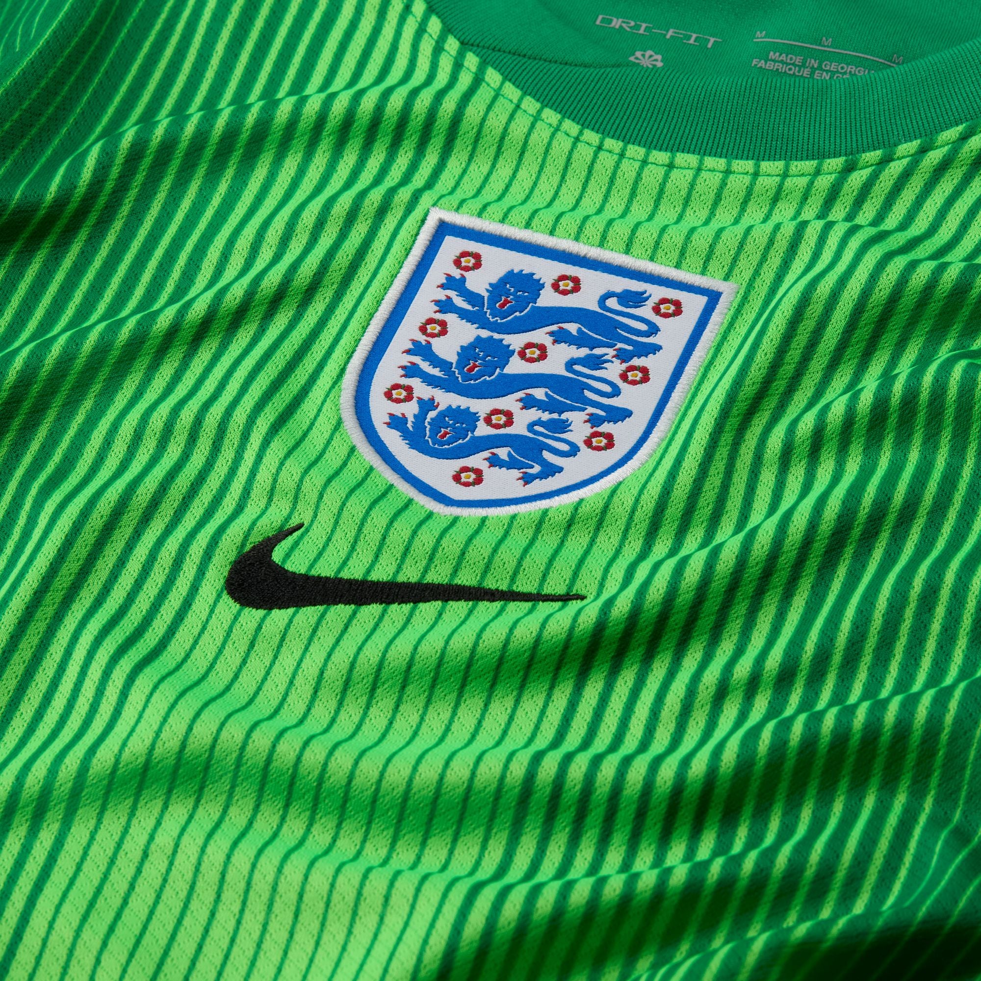 England Stadium Goalkeeper Big Kids' Short-Sleeve Jersey