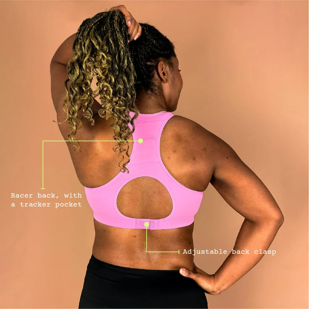 PEBE SPORTS BRA - PINK