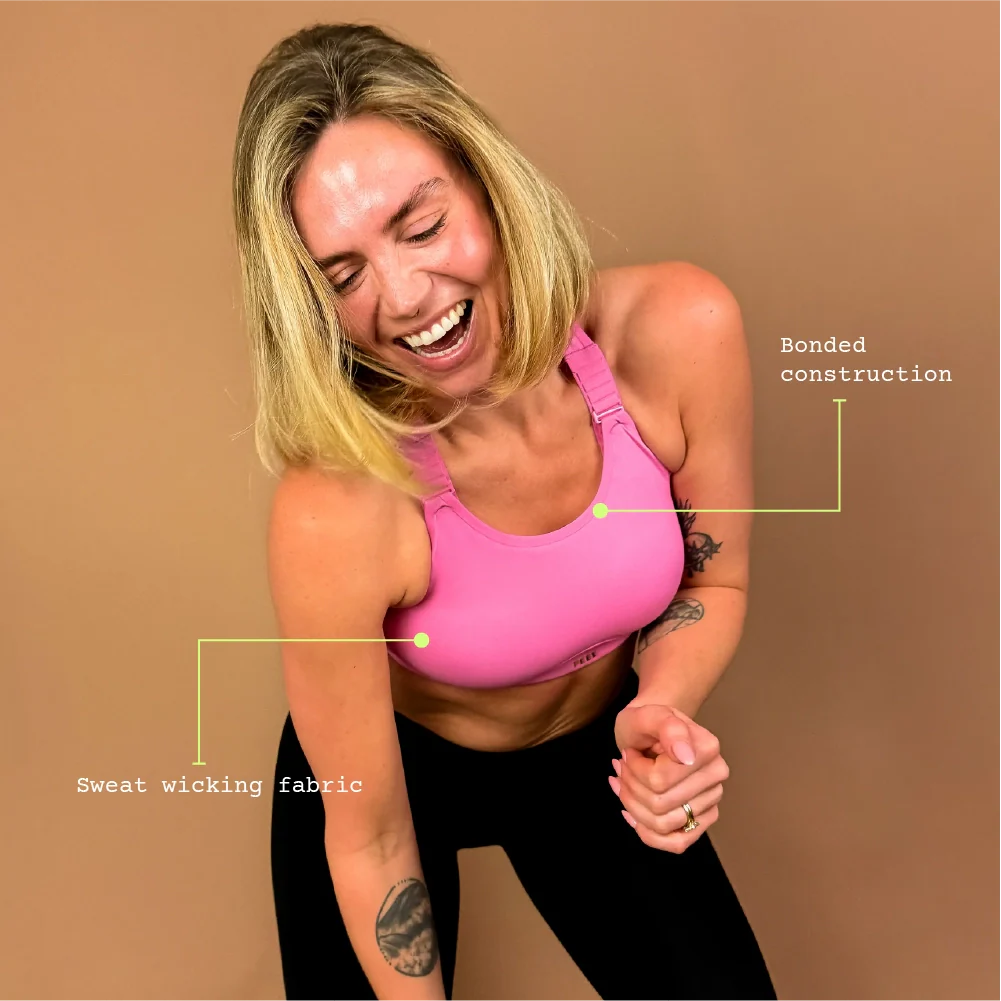 PEBE SPORTS BRA - PINK