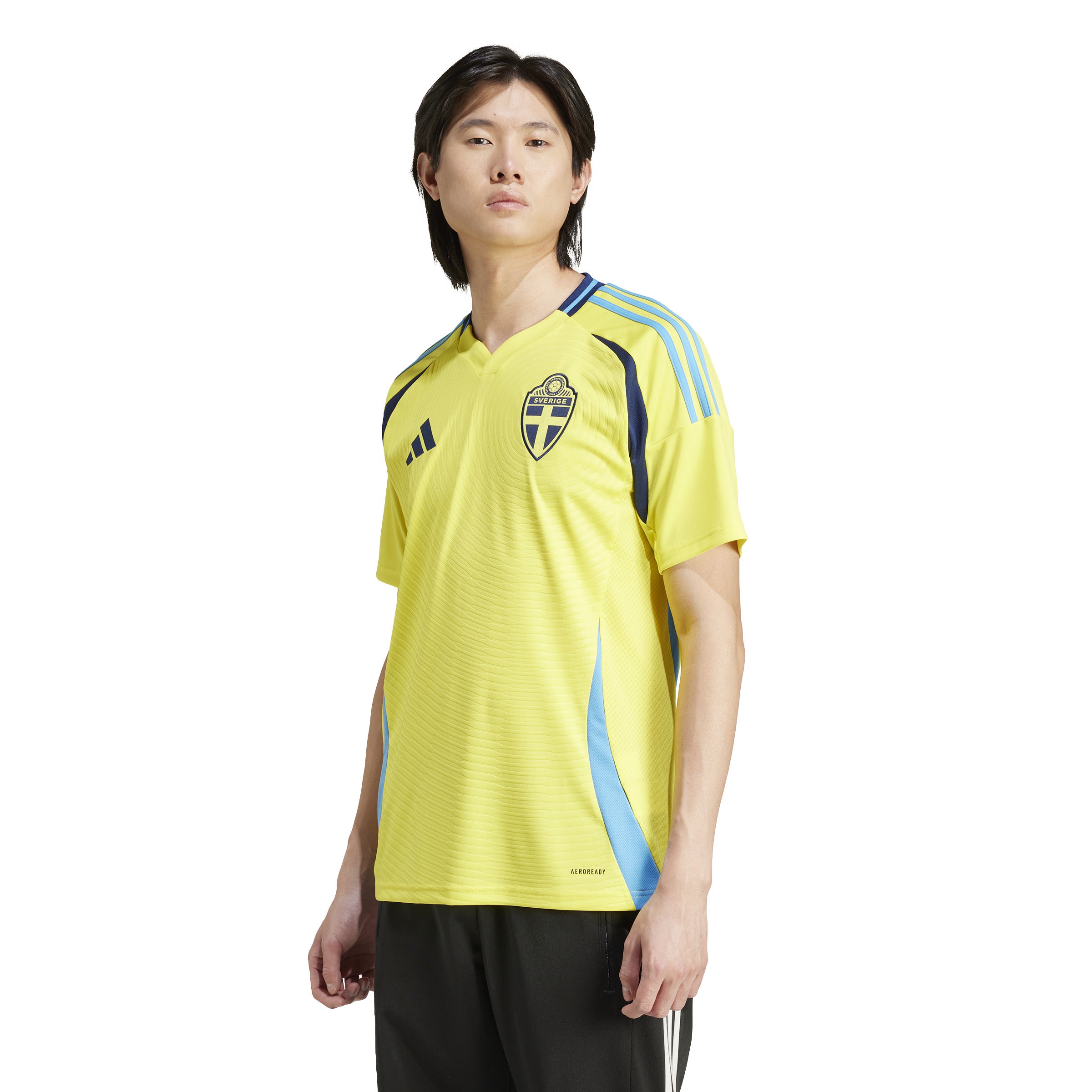 Sweden Home Straight Fit Stadium Jersey