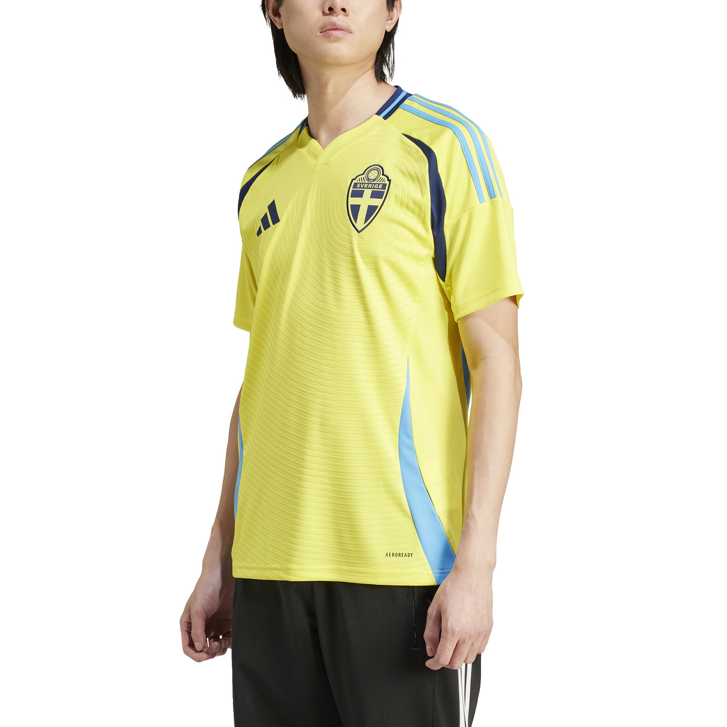 Sweden Home Straight Fit Stadium Jersey
