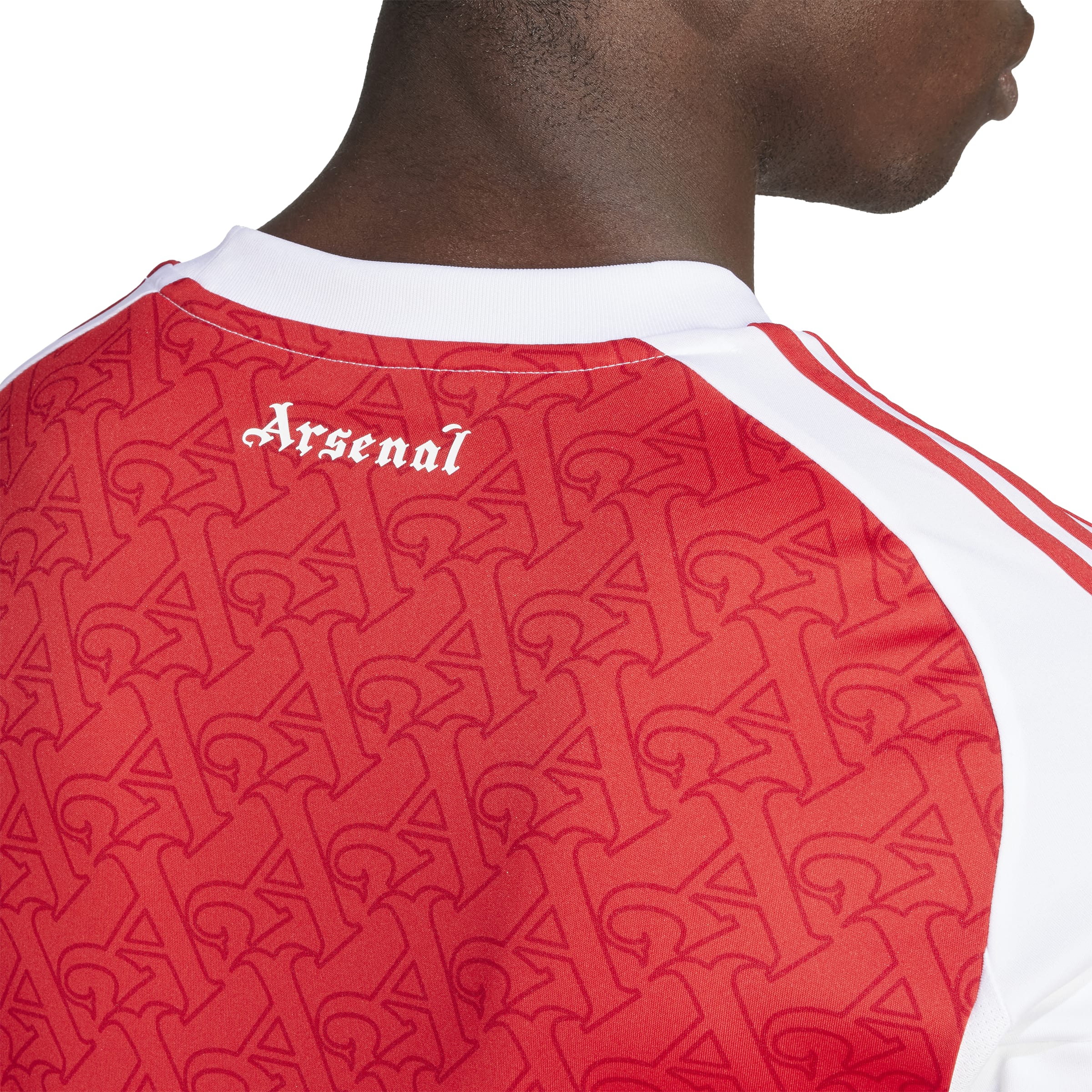 Arsenal 2025/26 Home Straight Fit Stadium Jersey