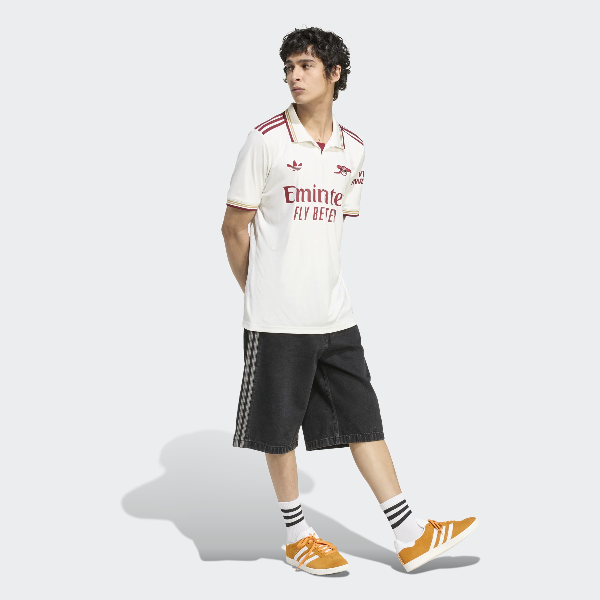 Arsenal 2025/26 Straight Fit Third Stadium Jersey