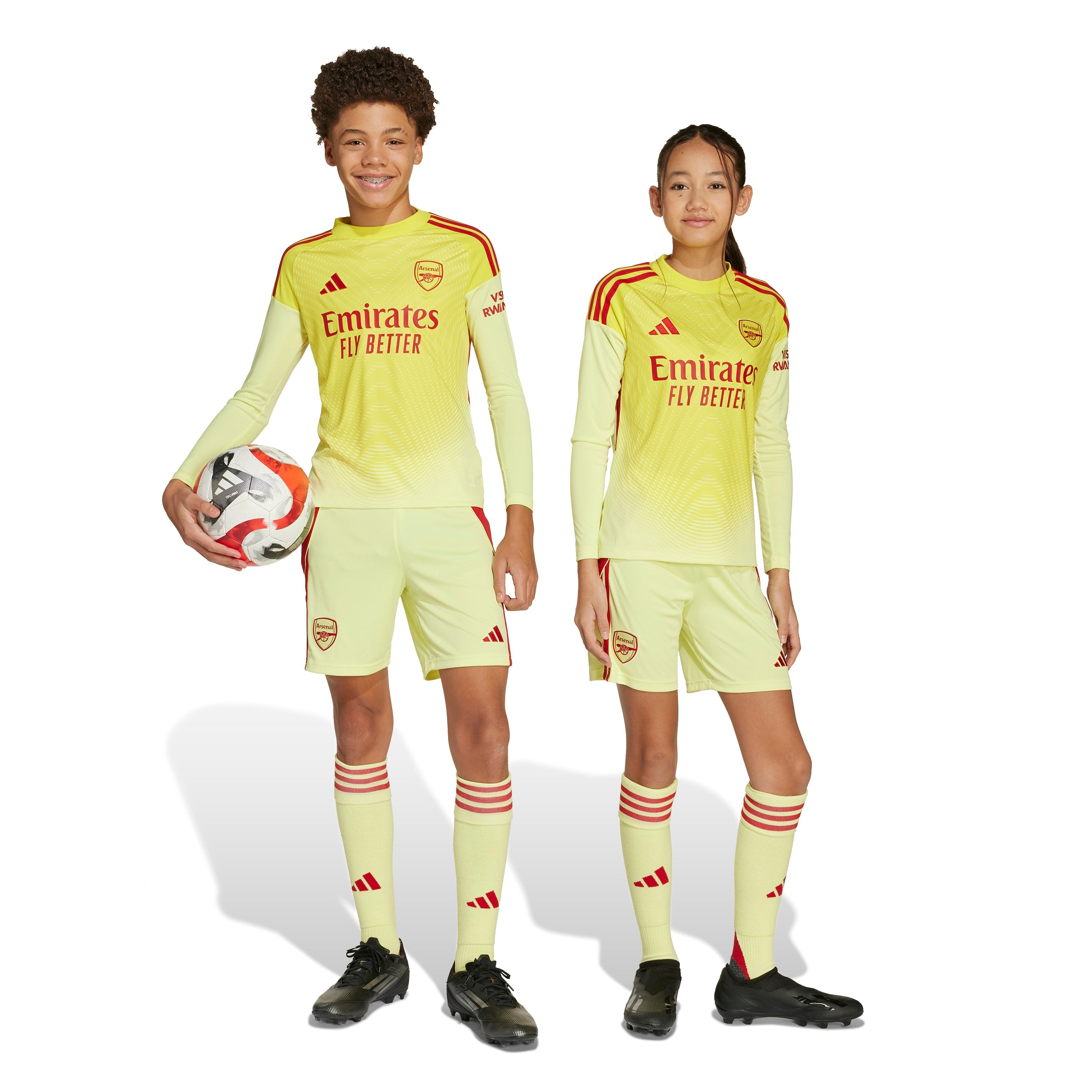 KIDS Arsenal 2025/26 Home Goalkeeper Shorts