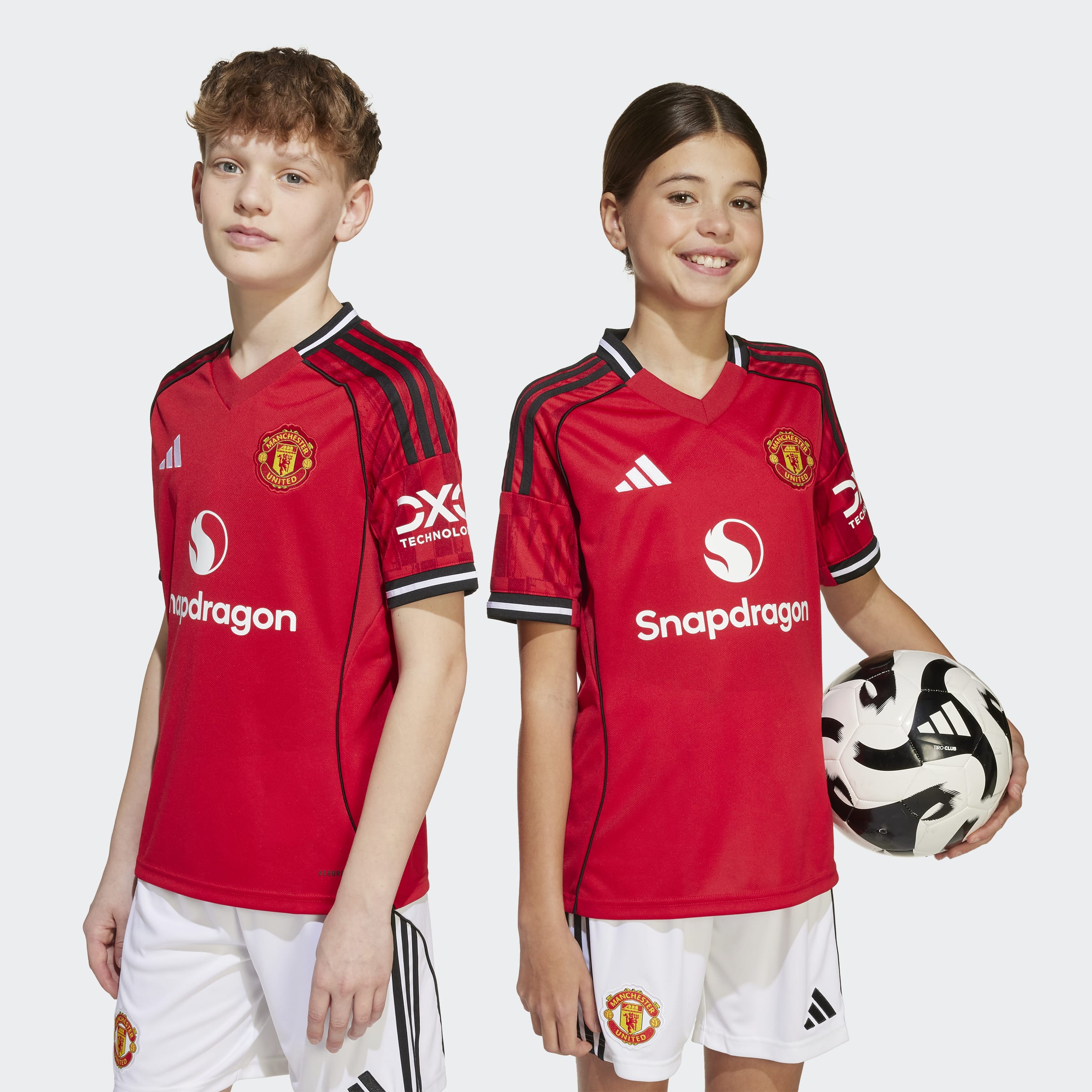 KIDS Manchester United 2025/26 Home Jersey