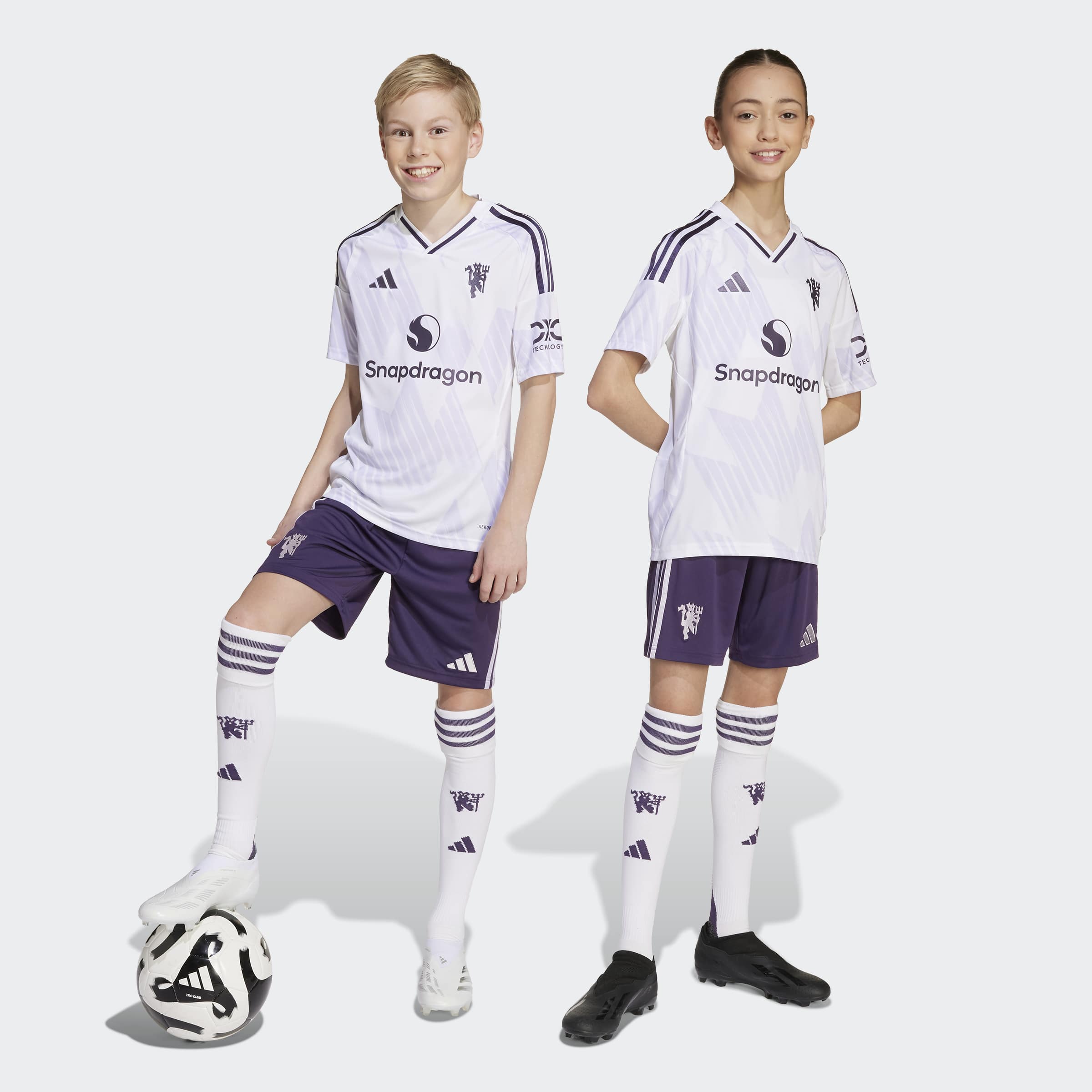 KIDS Manchester United 25/26 Away Shorts