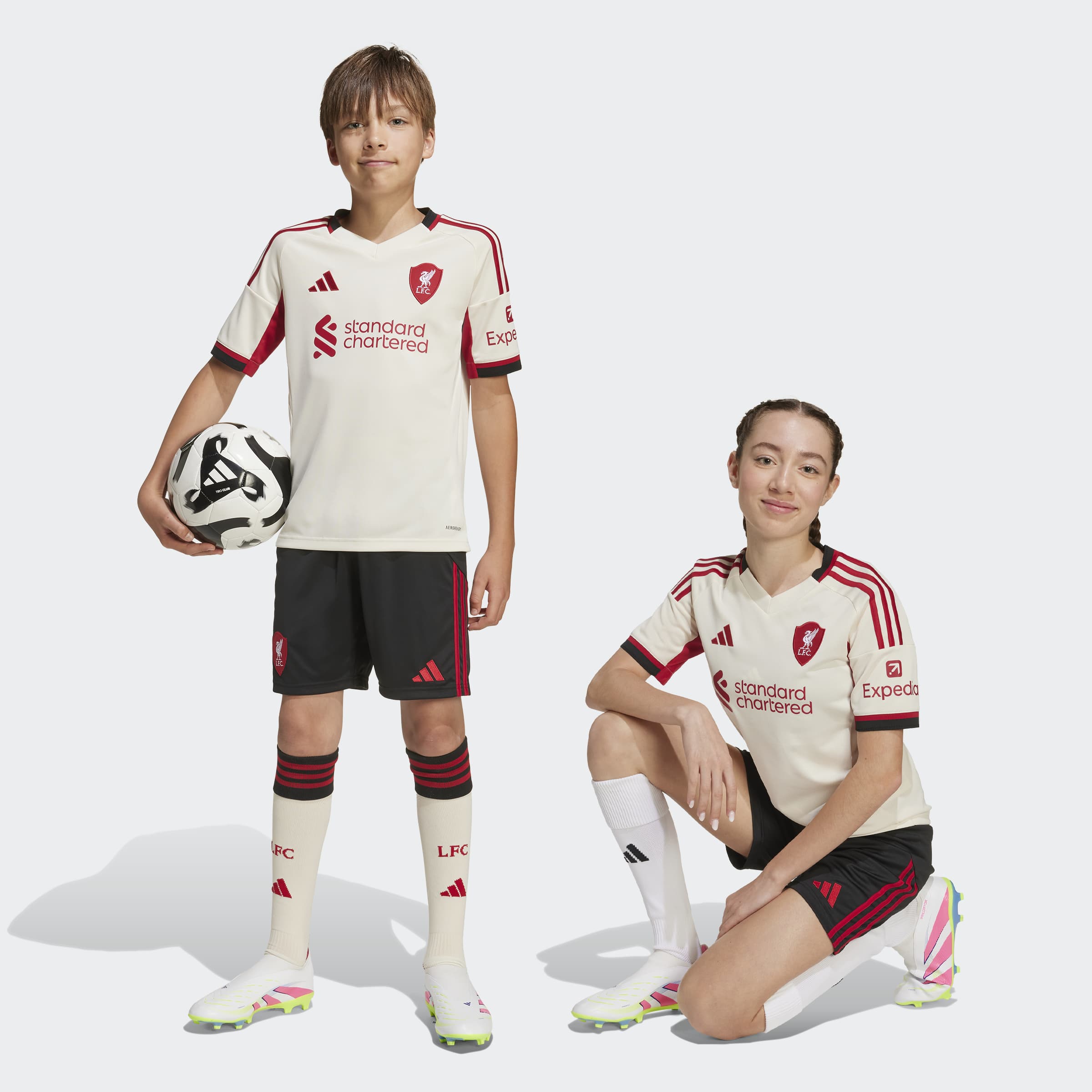 KIDS Liverpool FC 2025/26 Away Shorts
