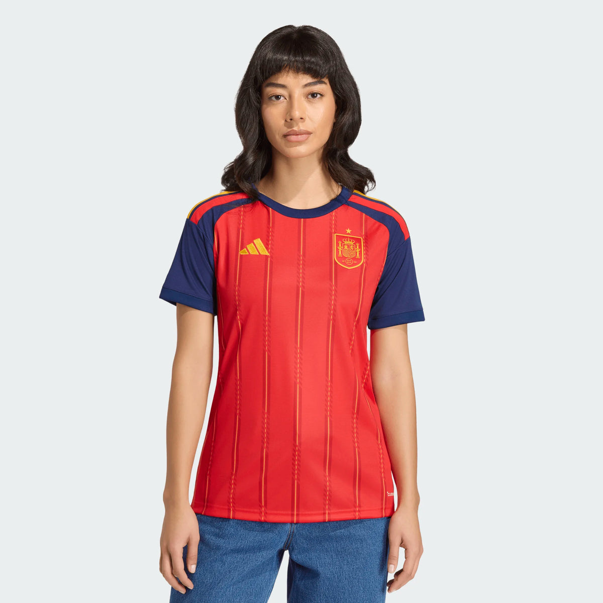Spain 2026 Home Curved Shirt - adidas