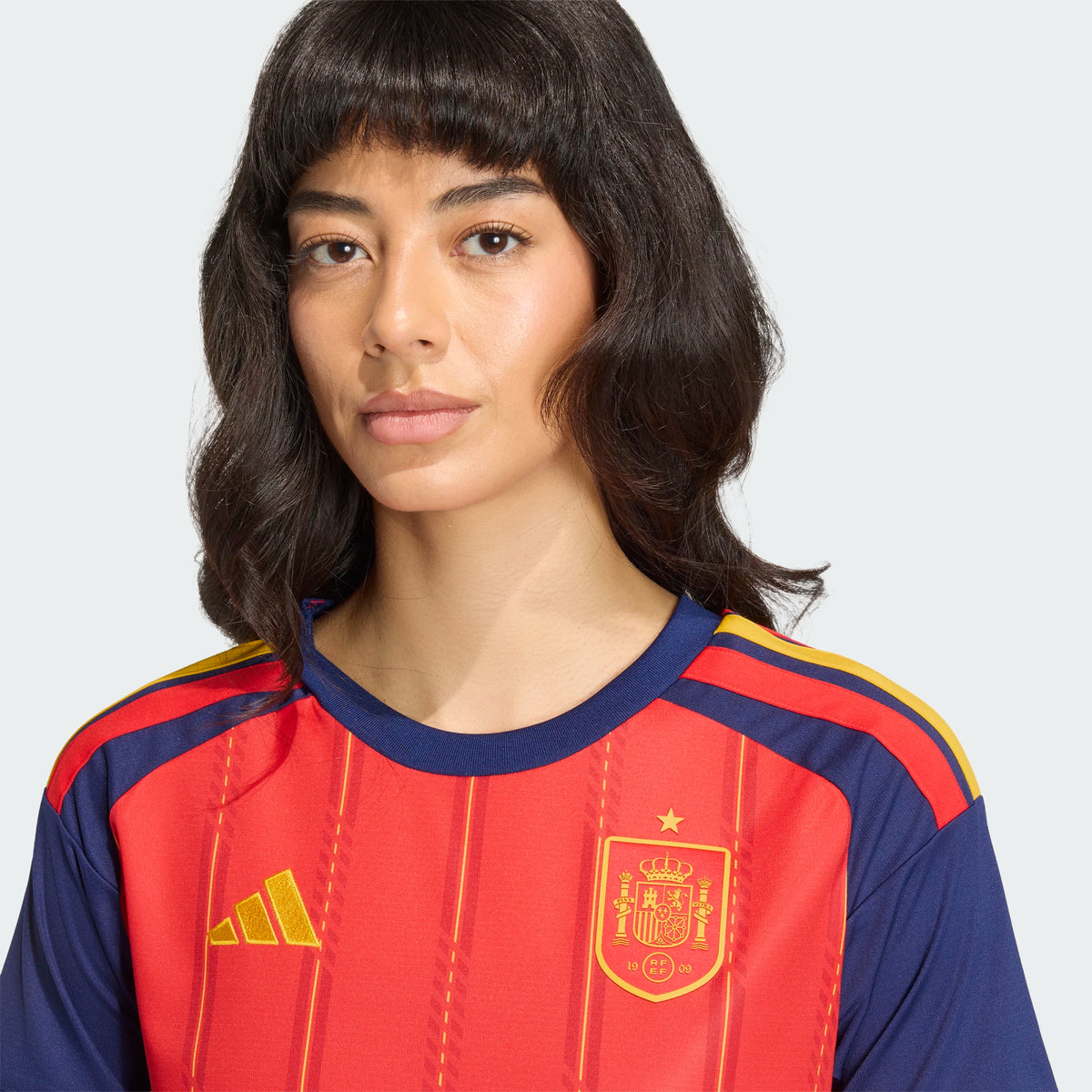 Spain 2026 Home Curved Shirt - adidas