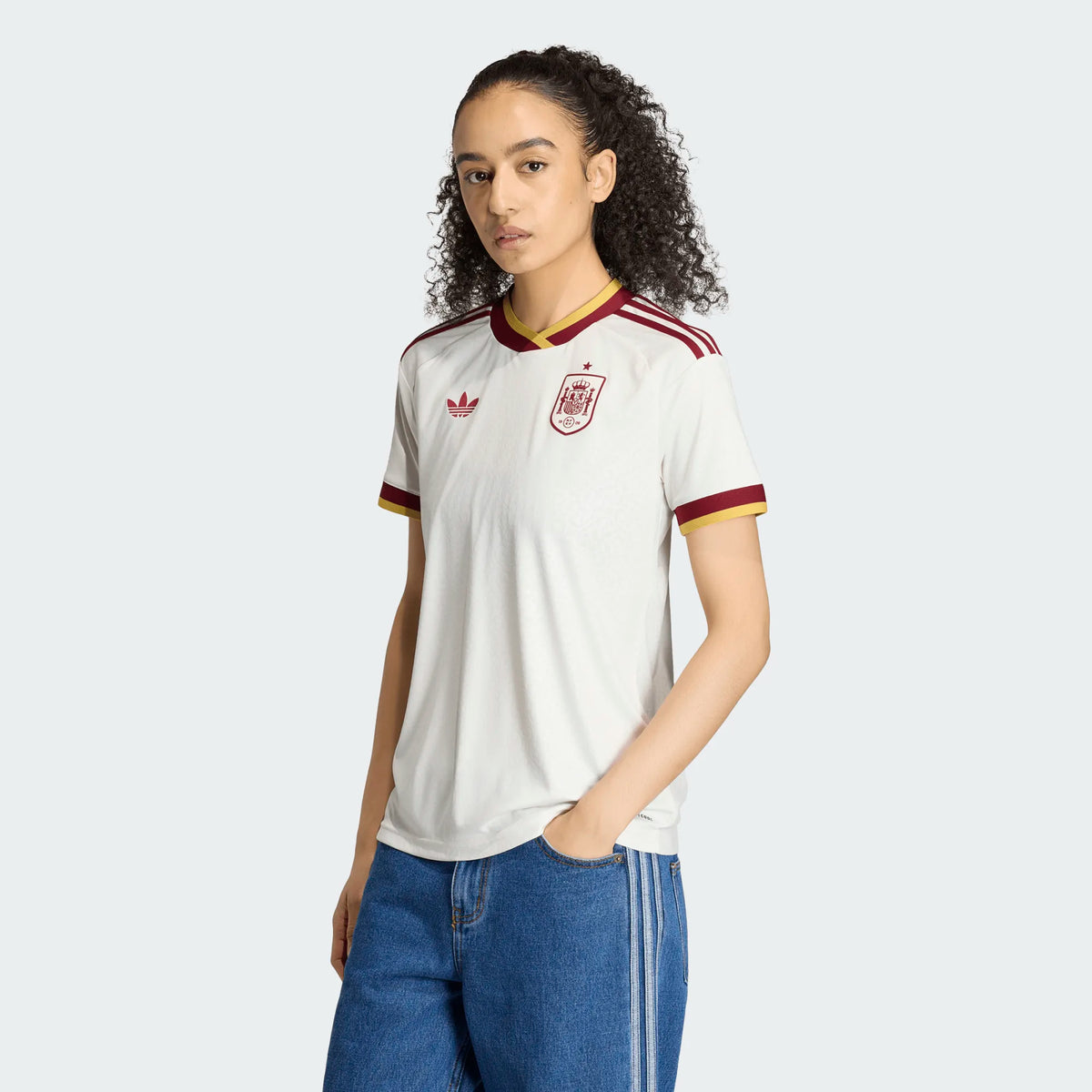 Spain 2026 Away Curved Shirt - adidas