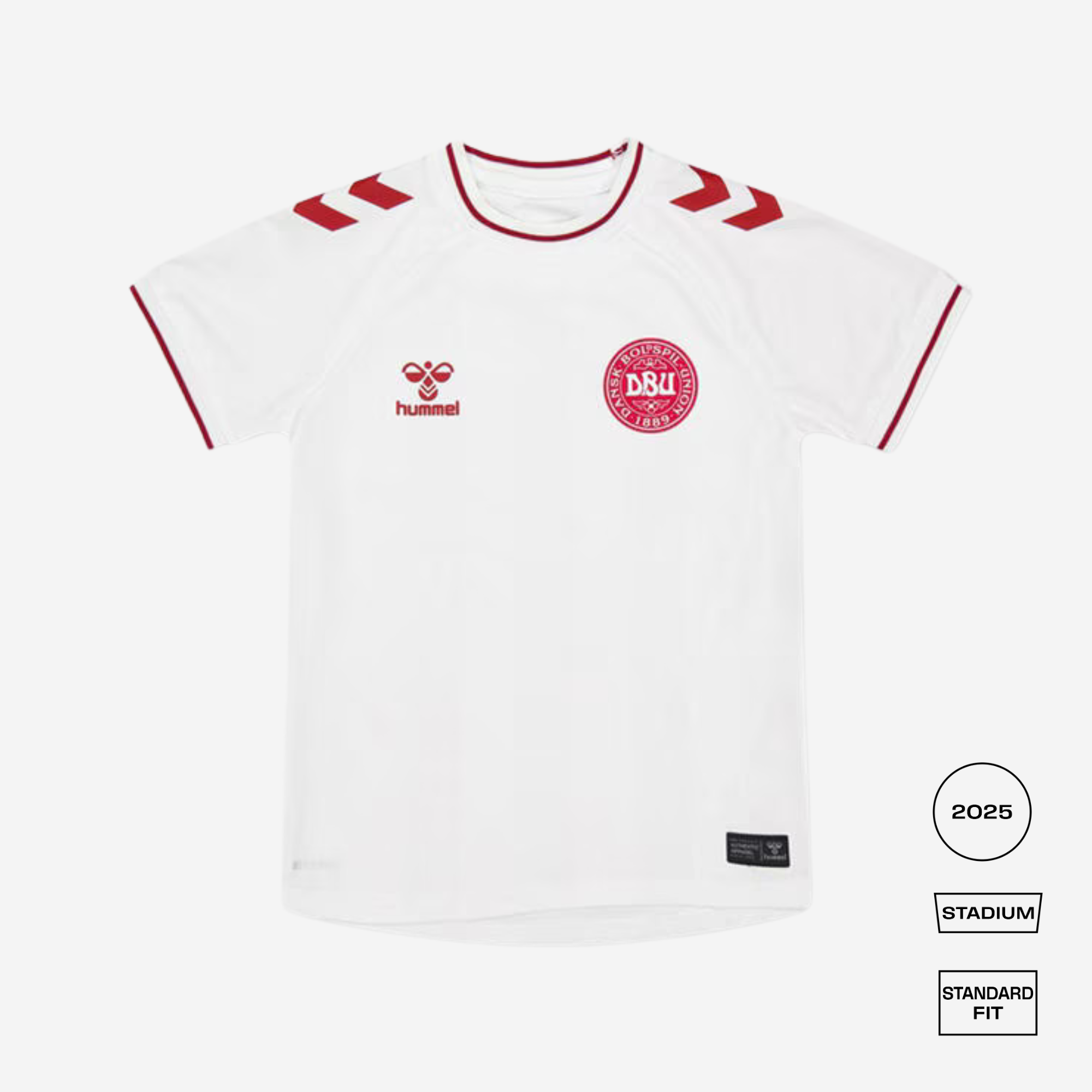 Denmark 2025 Away Straight Fit Stadium