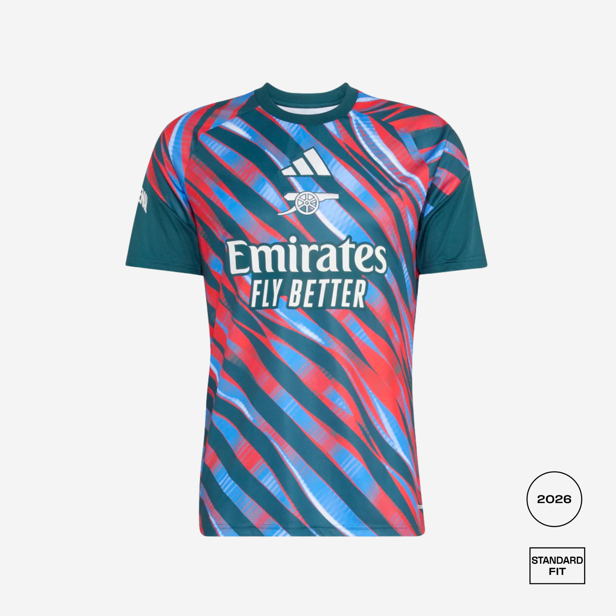 Arsenal 2026/27 Pre-Match Shirt - adidas