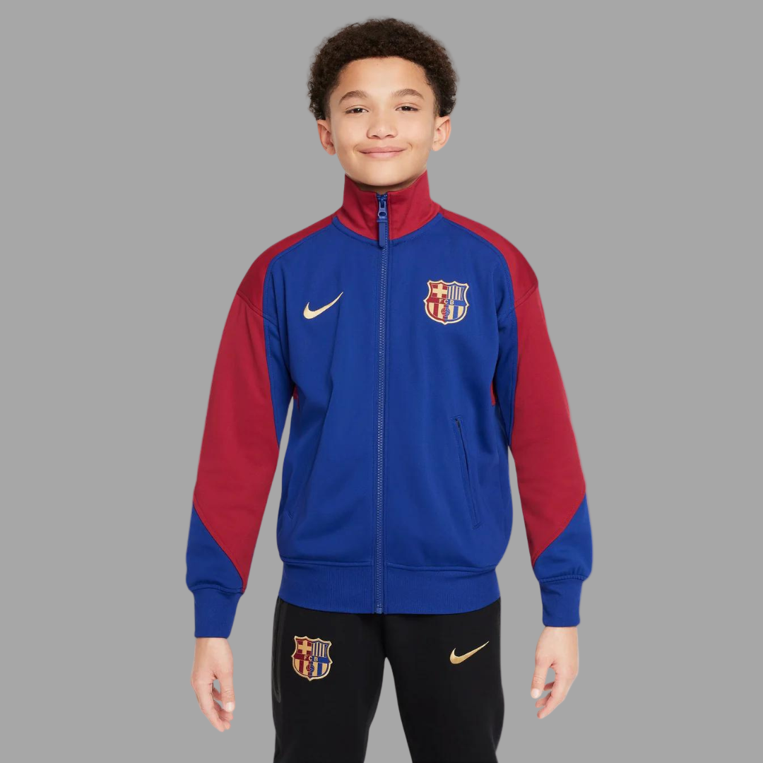 FC Barcelona Academy Pro Home Big Kids Soccer Jacket