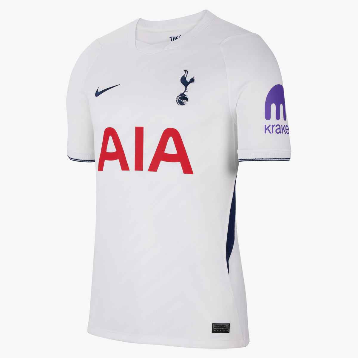 White sports jersey with red 'AIA' logo and black Nike logo on a white background